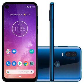Motorola Moto One Vision Xt1970-01 128GB Dual Azul ---2
