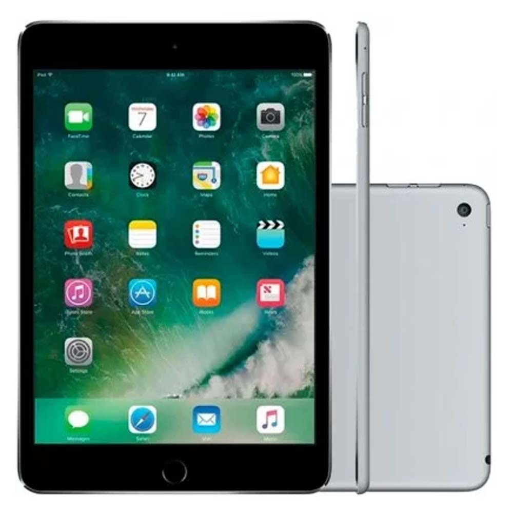 Tablet Apple Ipad Mini 4 Mk9n2bz A1538 128gb Wi-fi - celltronics