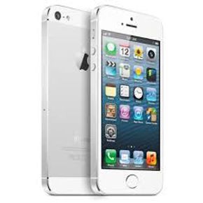 iPhone 5S Apple, iOS 8 Prata --5