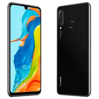 HUAWEI P30 lite ブラック Smartphone Huawei P30 Lite 128GB Preto 4G - 4GB RAM Tela 6,15” Câm
