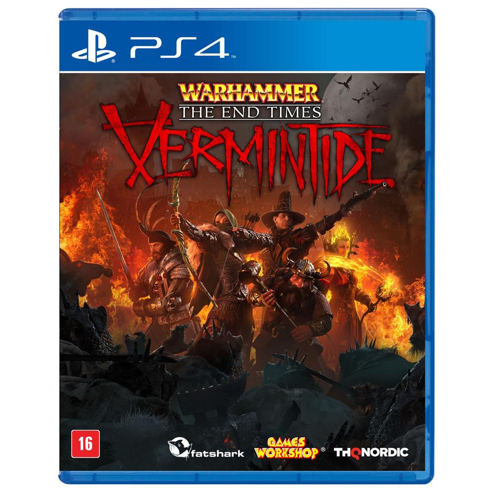 Jogo Warhammer The End Times Vermintide - PS4 Mídia Física