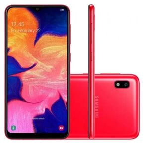 Samsung Galaxy A10  vermelho --2