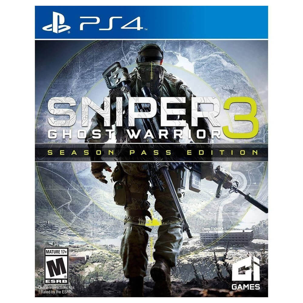 Jogo Sniper Ghost Warrior 3 Season Pass Edition PS4 Midia Fisica