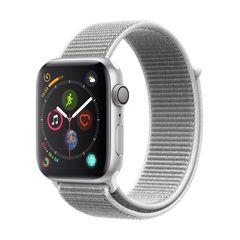 Silver aluminum case with best sale summit white nike sport loop