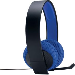 Headset Playstation Silver Wired Stereo Azul --2