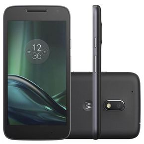 USADO: Moto G4 Play Motorola XT1600 16GB Preto - Muito Bom