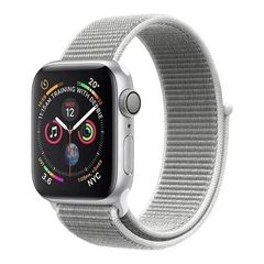 Apple-Watch-Series-4-A1978-MU6C2BZ-A-44MM-GPS-Silver-Aluminum-Case-Seashell-Sport-Loop----1