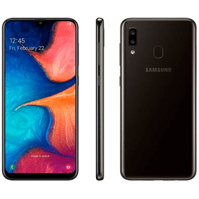 Smartphone Samsung Galaxy A20s 32 GB Preto 3 GB RAM