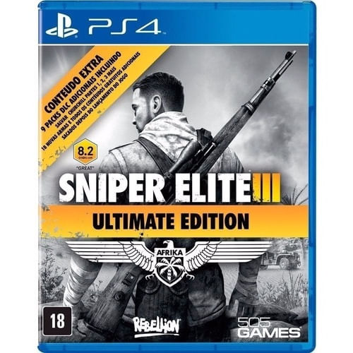 Jogo Sniper Elite 3 Ultimate Edition - PS4 Mídia Física