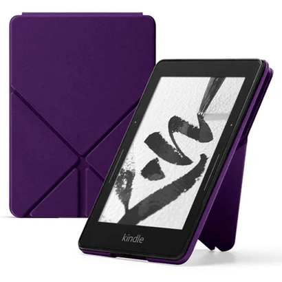 Amazon Kindle voyage用 ORIGAMI カバー 6個セット紫 Capa Protetora Amazon Origami Cover para Kindle Voyage