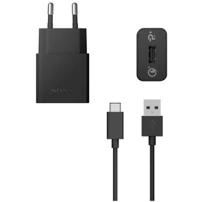 Carregador-de-Parede-Sony-Quick-Charger-3.0-UCH12W-USB-Type-B-C Carregador-de-Parede-Sony-Quick-Charger-3.0-UCH12W-USB-Type-B-C
