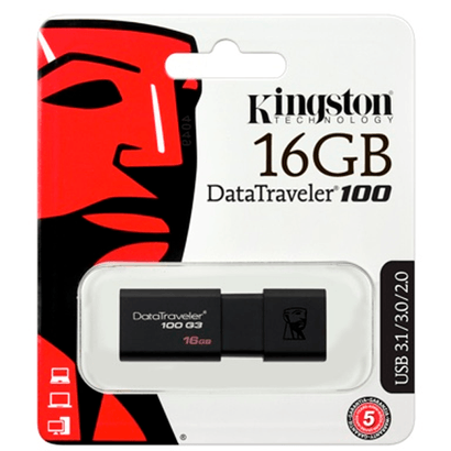 Pen-Drive-Kingston-Datatraveler-DT100G3-16GB Pen-Drive-Kingston-Datatraveler-DT100G3-16GB