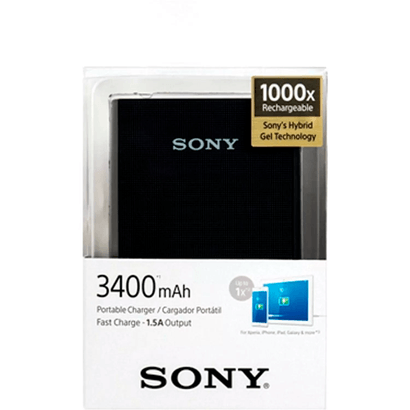 CARREGADOR-PORTATIL-SONY-3400MAH-CP-V3B-preto CARREGADOR-PORTATIL-SONY-3400MAH-CP-V3B-preto