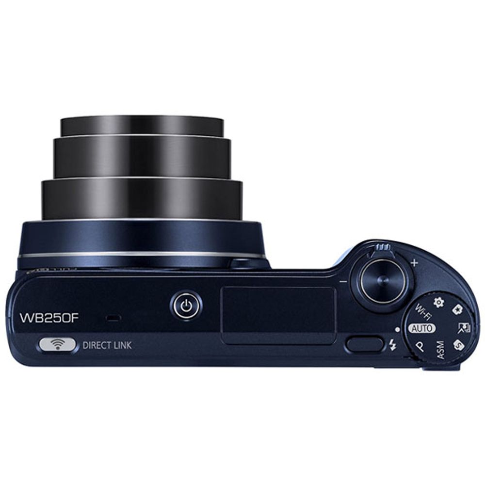 Câmera Digital Samsung WB250F Smart 14.2MP WIFI SD 16GB Celltronics