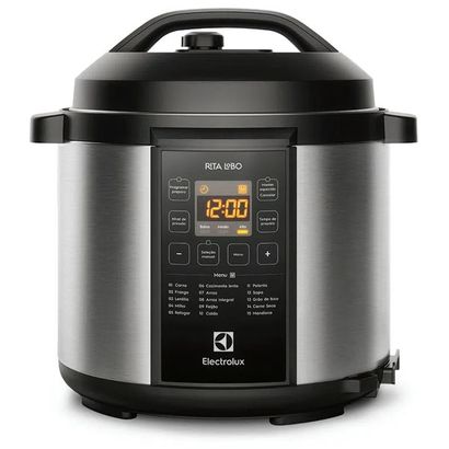 Panela-De-Pressao-Eletrica-Electrolux-PCC20-6L-220V-1000W-Aco-Escovado