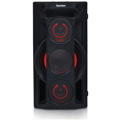 Caixa-de-Som-Bomberplay-770-Bluetooth-50W-RMS-Preto Caixa-de-Som-Bomberplay-770-Bluetooth-50W-RMS-Preto