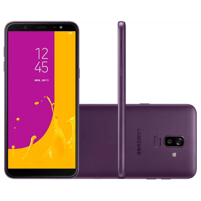 Smartphone-Samsung-Galaxy-J8-64GB-DUAL-violeta